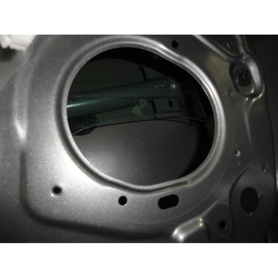 2013 Nissan Versa Front speaker removed