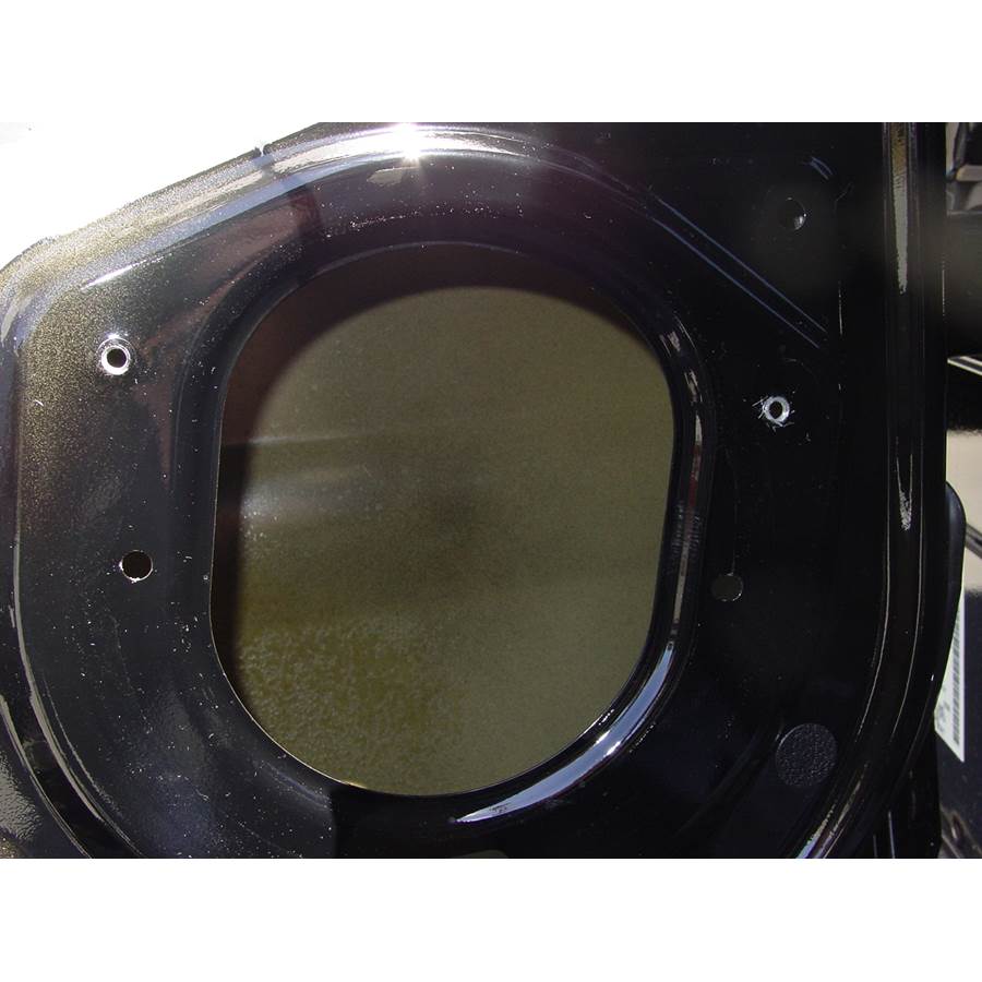 2007 Nissan Xterra Rear door speaker removed