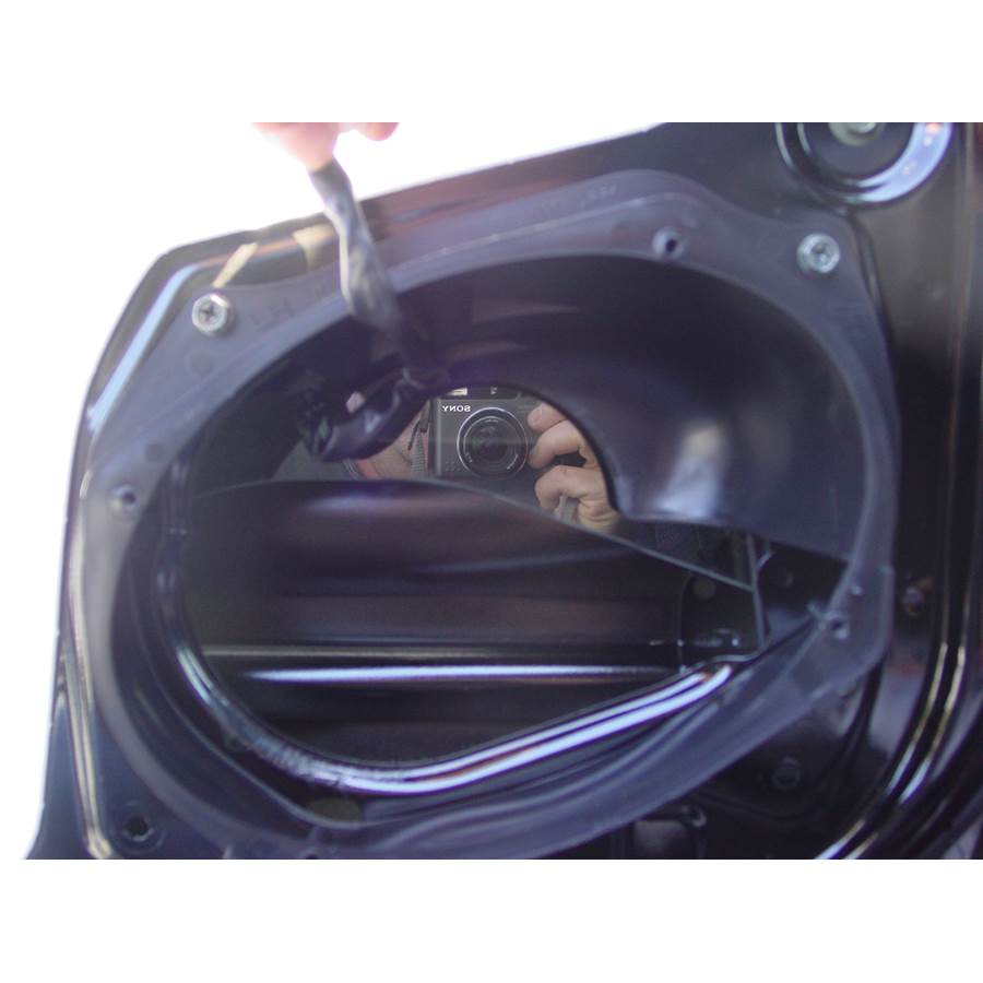 2010 Nissan Xterra Front speaker removed