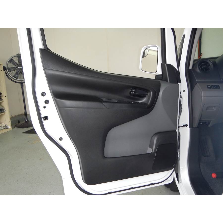 2014 Nissan NV200 Front door speaker location