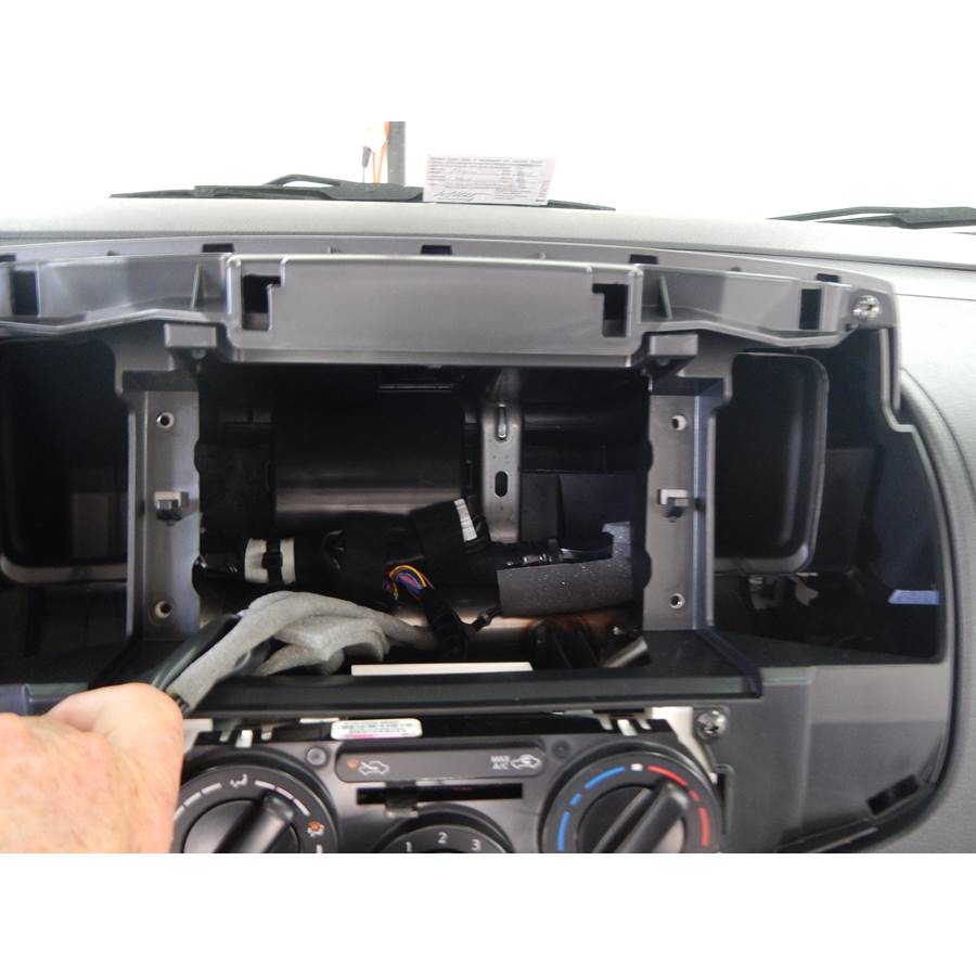2013 Nissan NV200 Factory radio removed