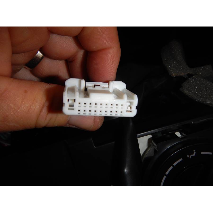 2014 Nissan NV200 Factory radio wiring