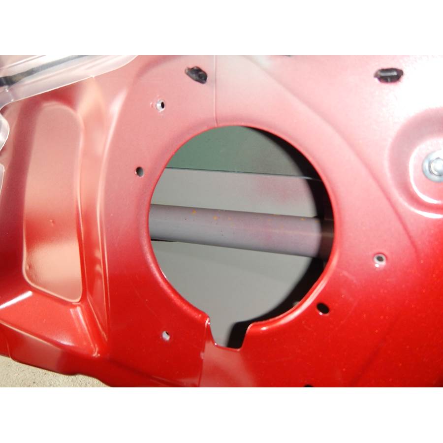 2014 Nissan Rogue Front speaker removed