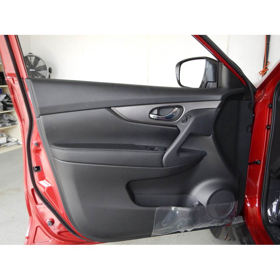 2015 Nissan Rogue Front door speaker location