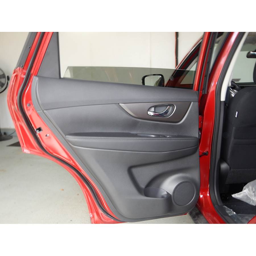2019 Nissan Rogue Rear door speaker location