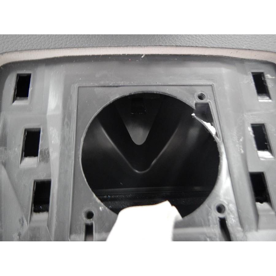 2018 Nissan Rogue Center dash speaker removed