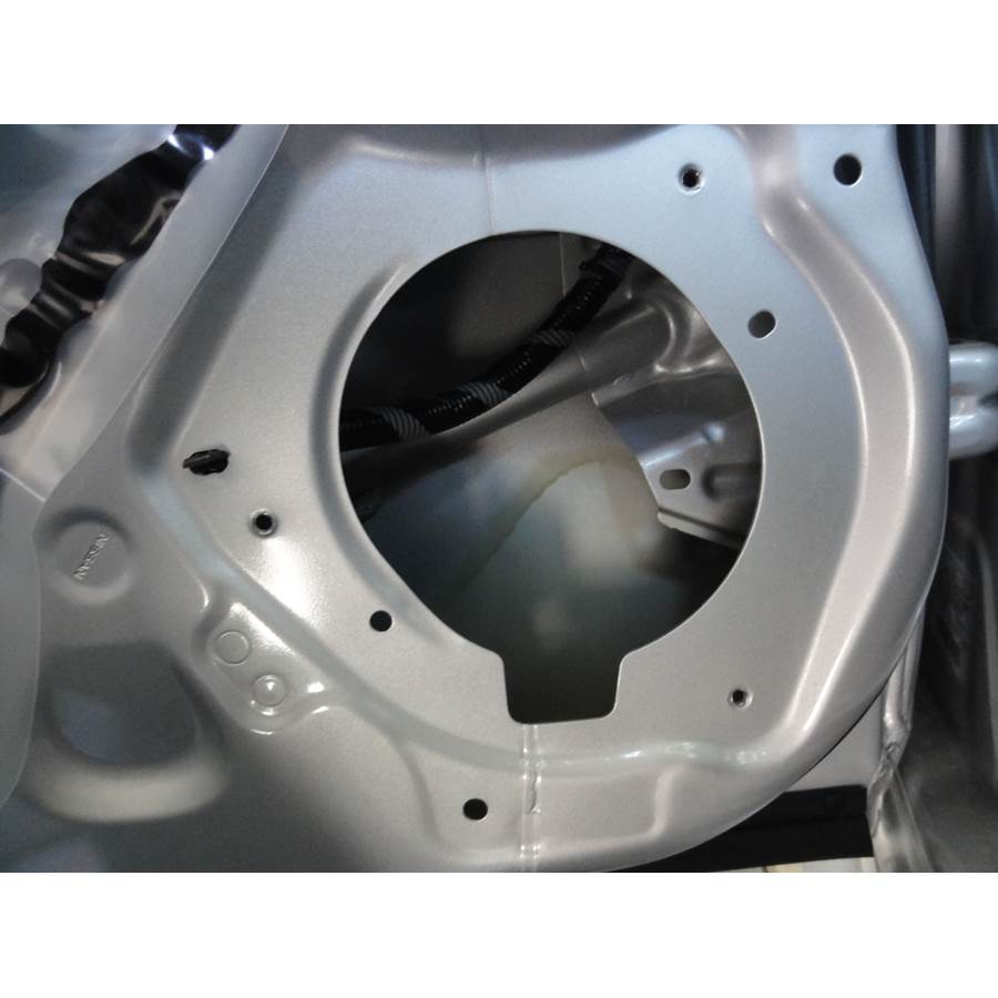 2014 Nissan Sentra Rear door speaker removed
