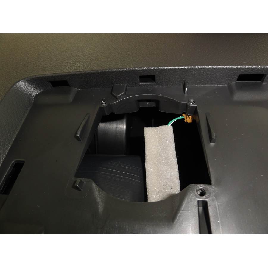 2016 Nissan Altima Center dash speaker removed