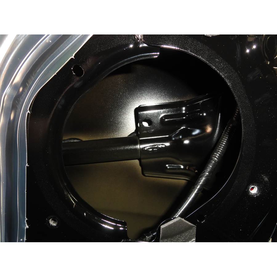 2013 Nissan Altima Rear door speaker removed