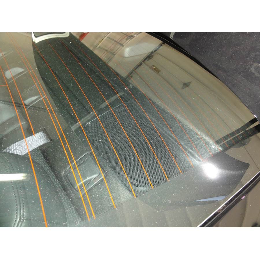 2016 Nissan Altima Rear deck speaker location