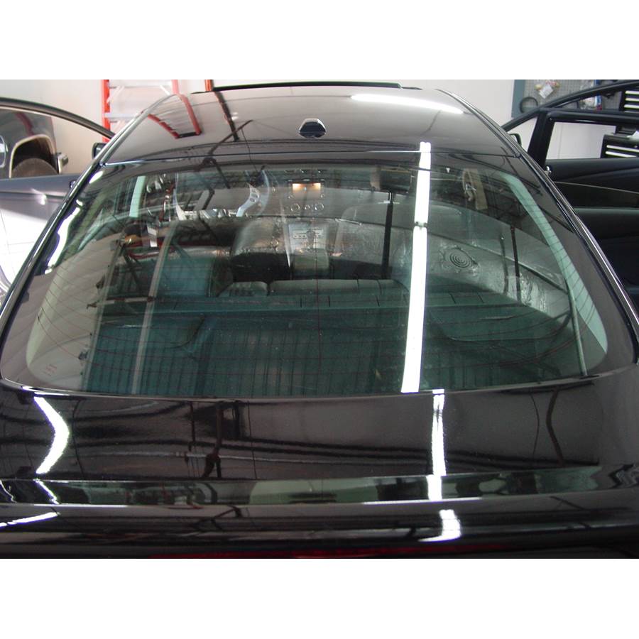 2007 Nissan Altima Rear deck speaker location