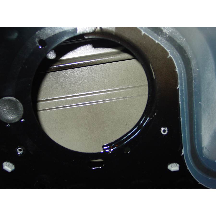 2012 Nissan Altima Rear door speaker removed