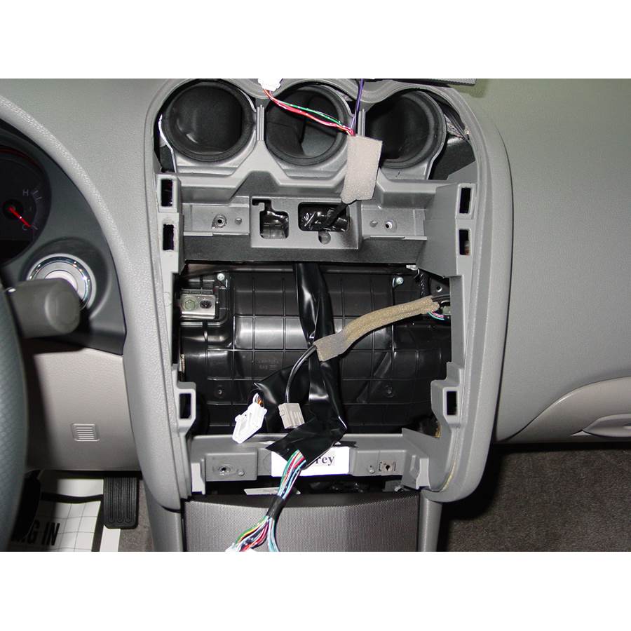 2008 Nissan Altima Factory radio removed