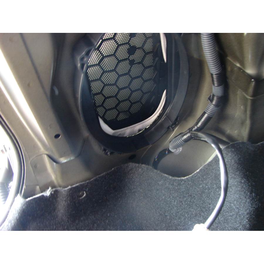 2013 Nissan Altima Rear deck speaker removed