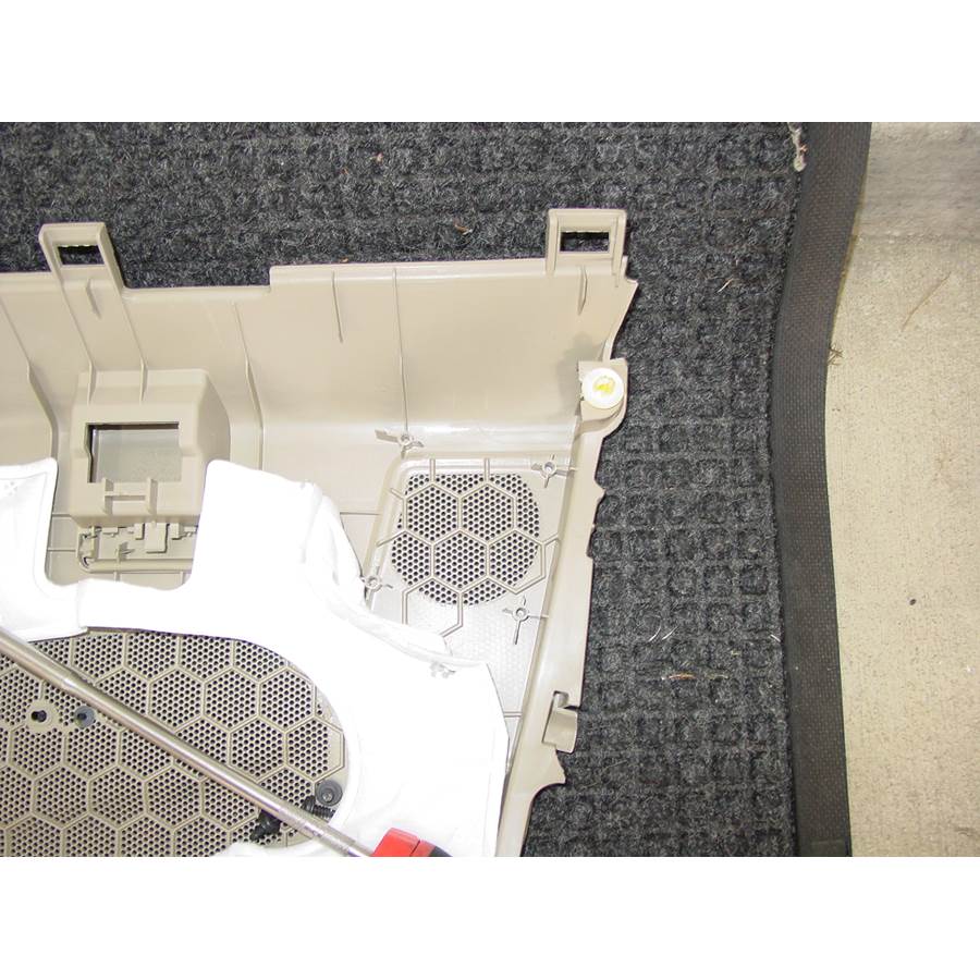2009 Nissan Altima Rear tweeter removed