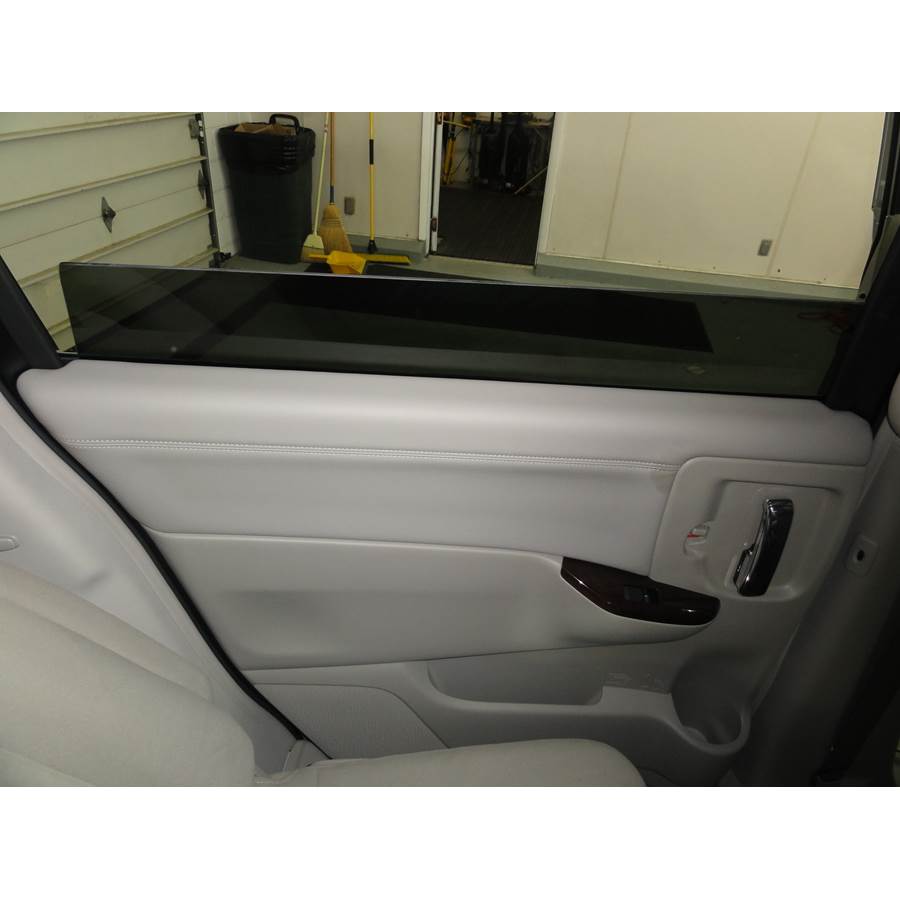 2013 Nissan Quest Rear door speaker location