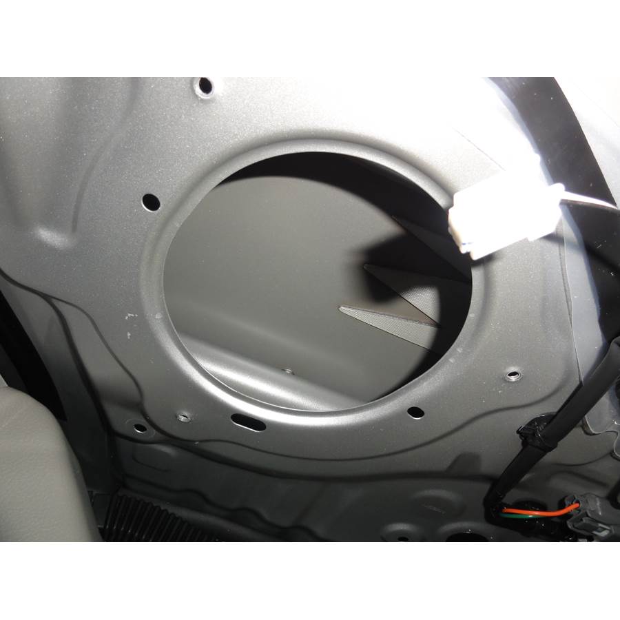 2013 Nissan Quest Rear door speaker removed