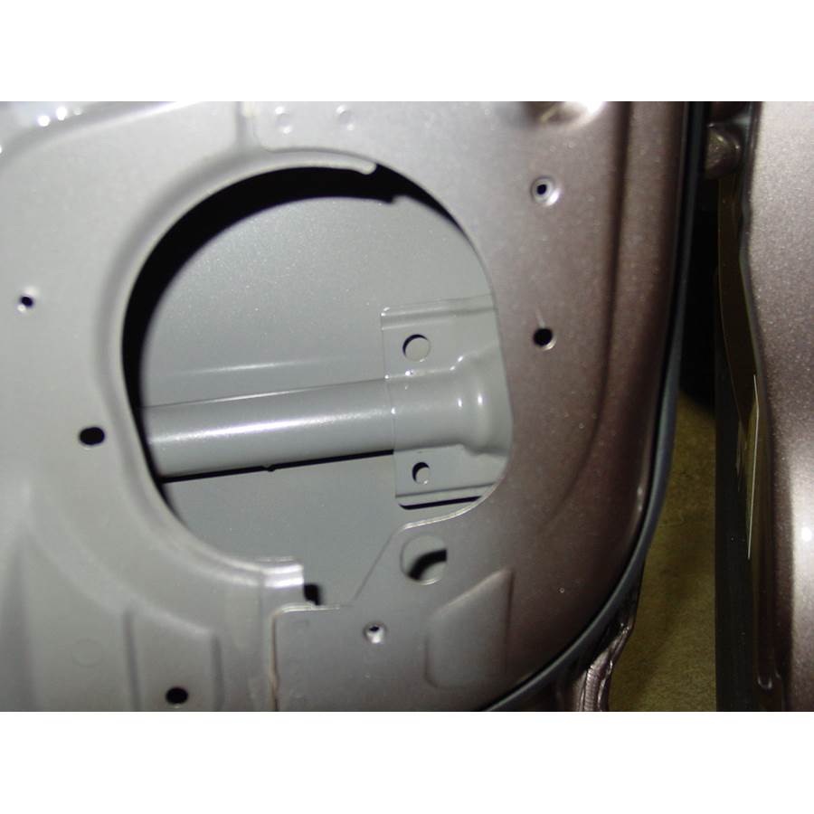 2009 Nissan Murano Rear door speaker removed