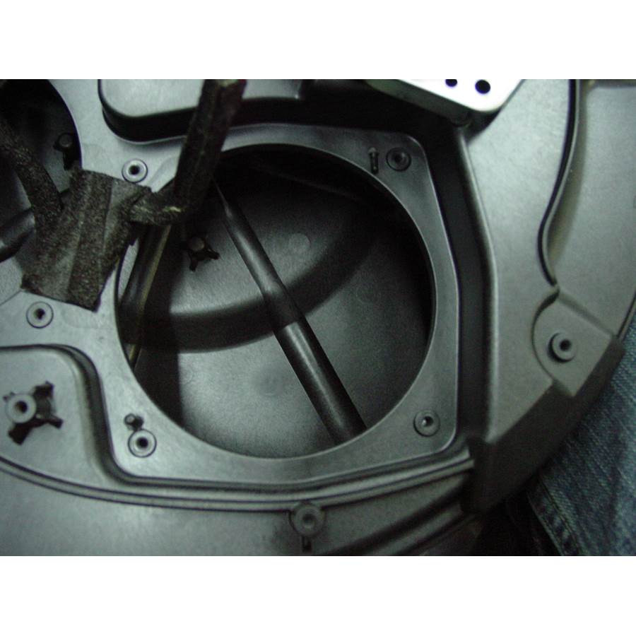 2010 Nissan Murano Factory subwoofer removed