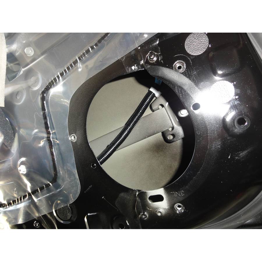 2011 Nissan Leaf Rear door speaker removed