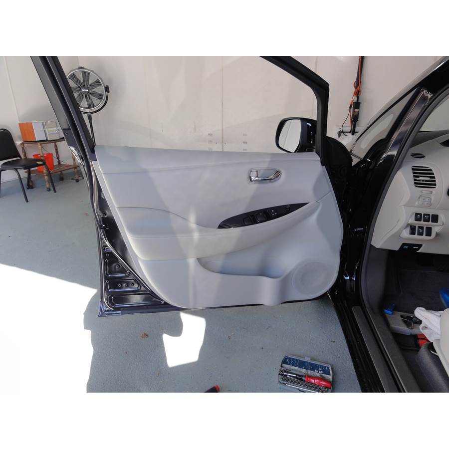 2012 Nissan Leaf Front door speaker location