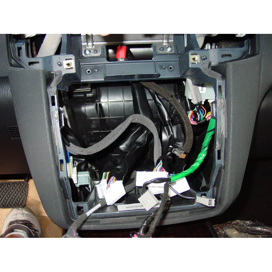 2012 Nissan Maxima Factory radio removed