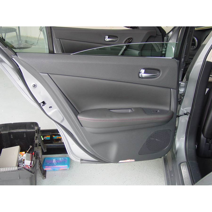 2010 Nissan Maxima Rear door speaker location