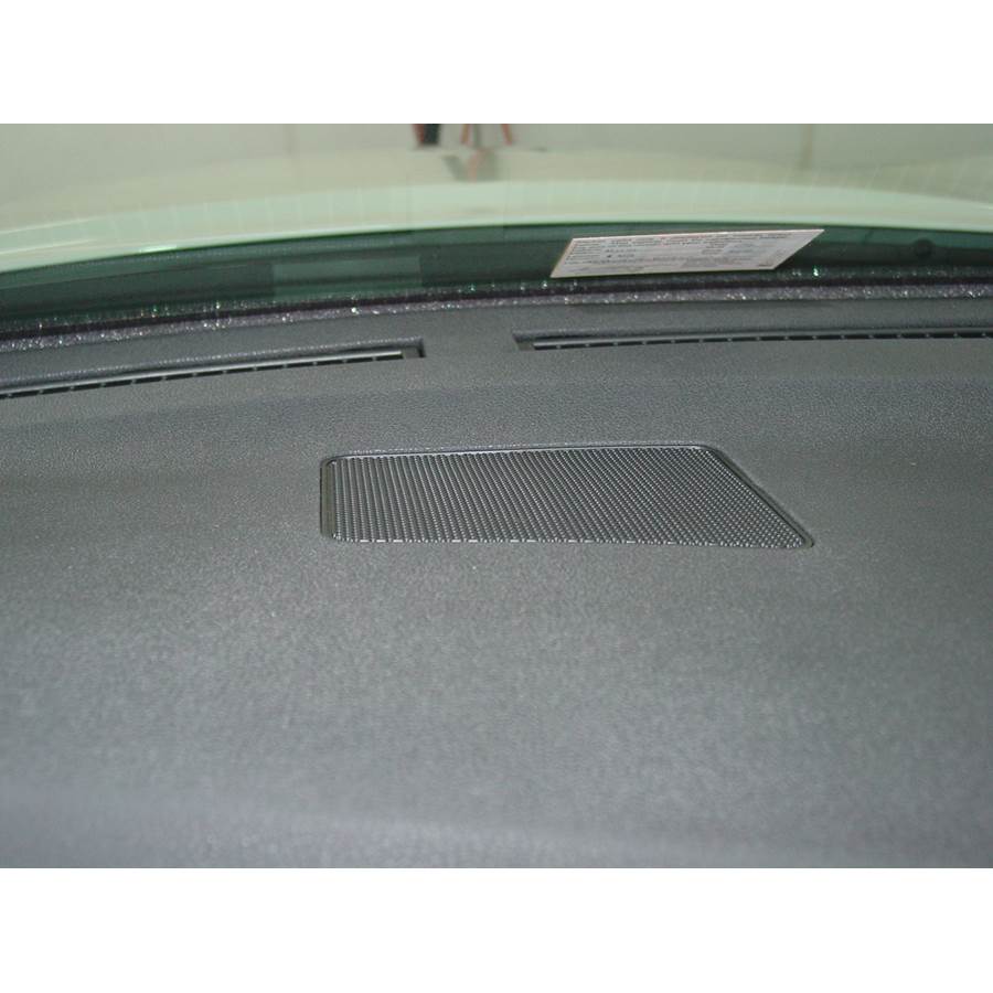 2012 Nissan Maxima Center dash speaker location