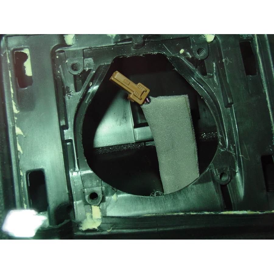 2014 Nissan Maxima Center dash speaker removed