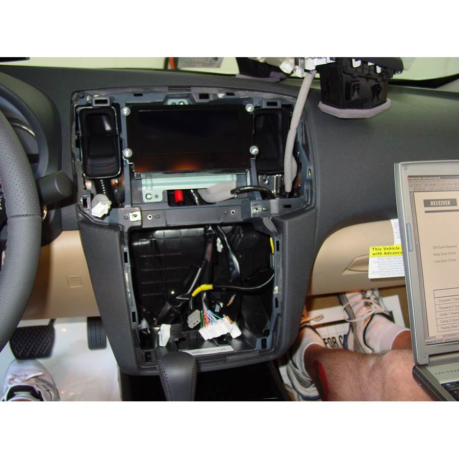 2014 Nissan Maxima Factory radio removed