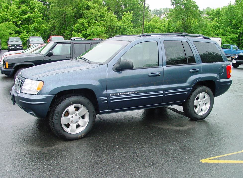 1998 Jeep Grand Cherokee Tire Size Chart