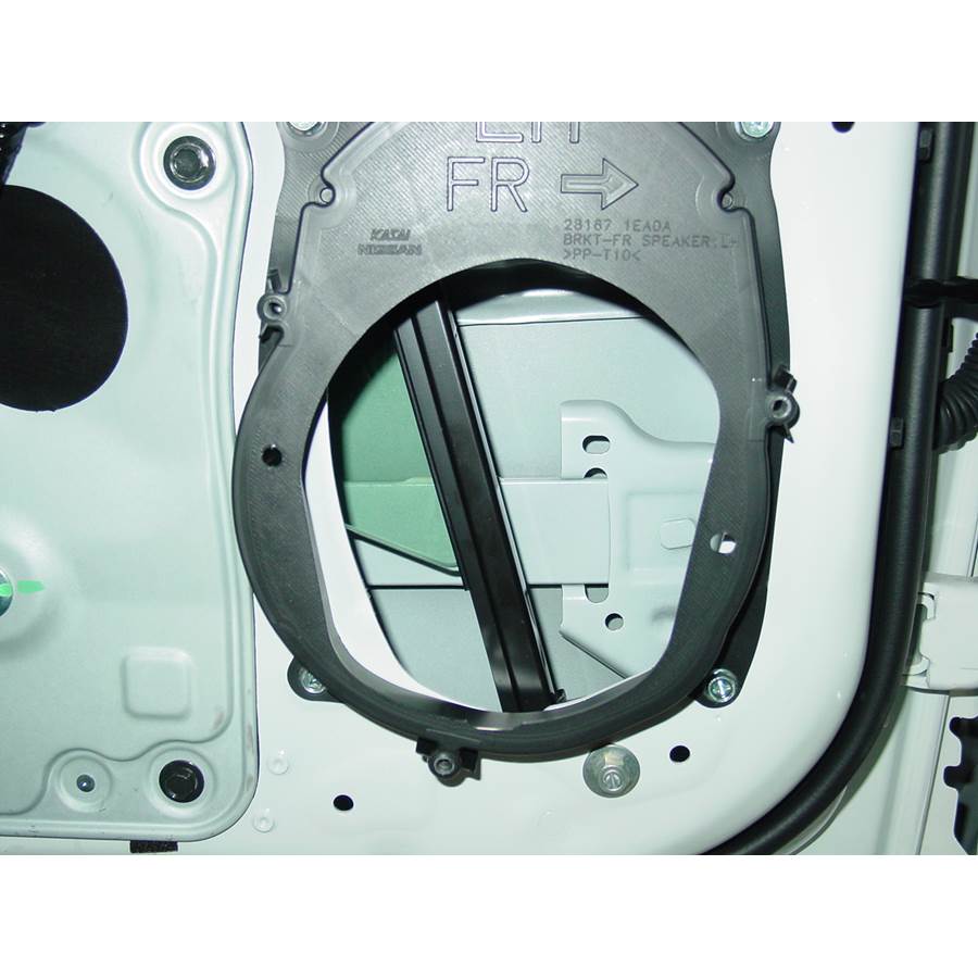 2019 Nissan 370Z Front speaker removed