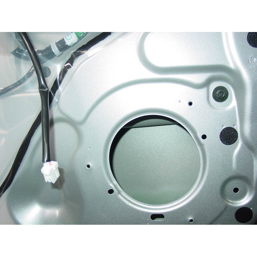2010 Nissan Cube Front speaker removed