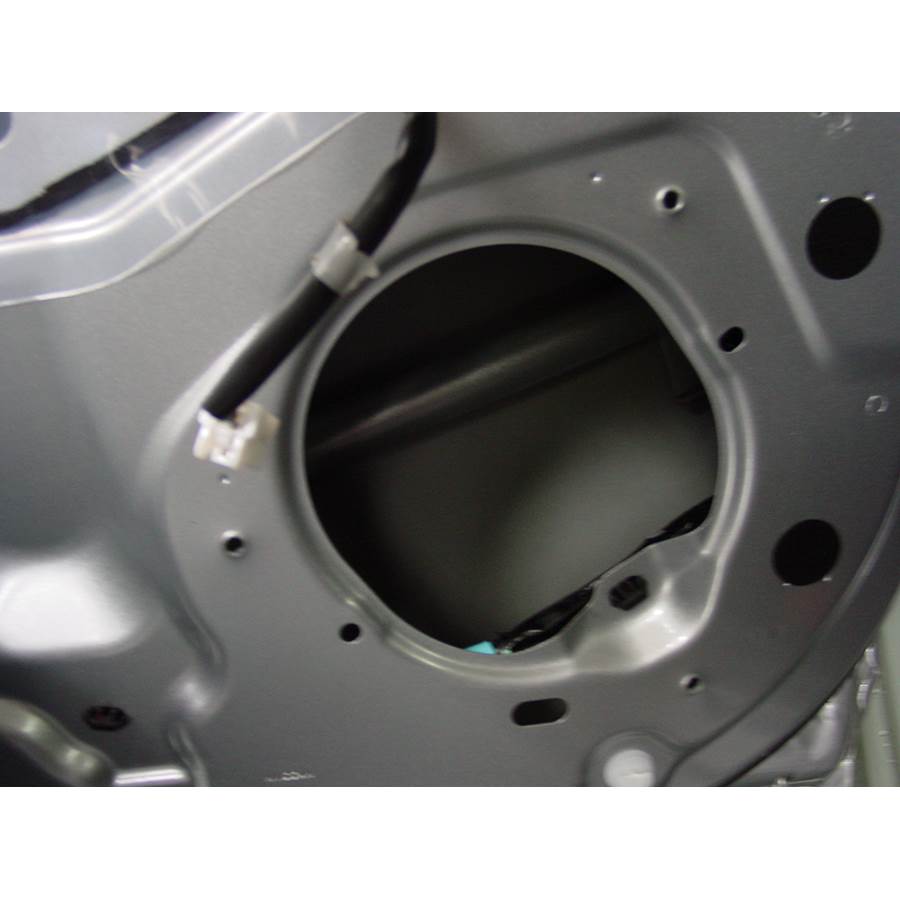 2012 Nissan Cube Rear door speaker removed
