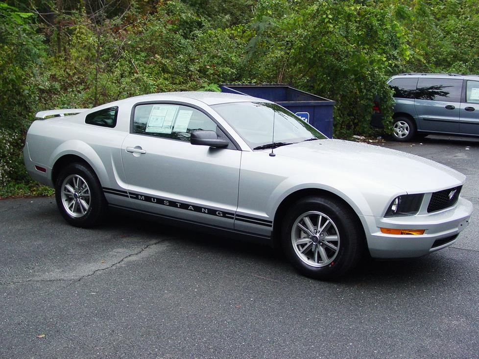 2005 Mustang Color Chart