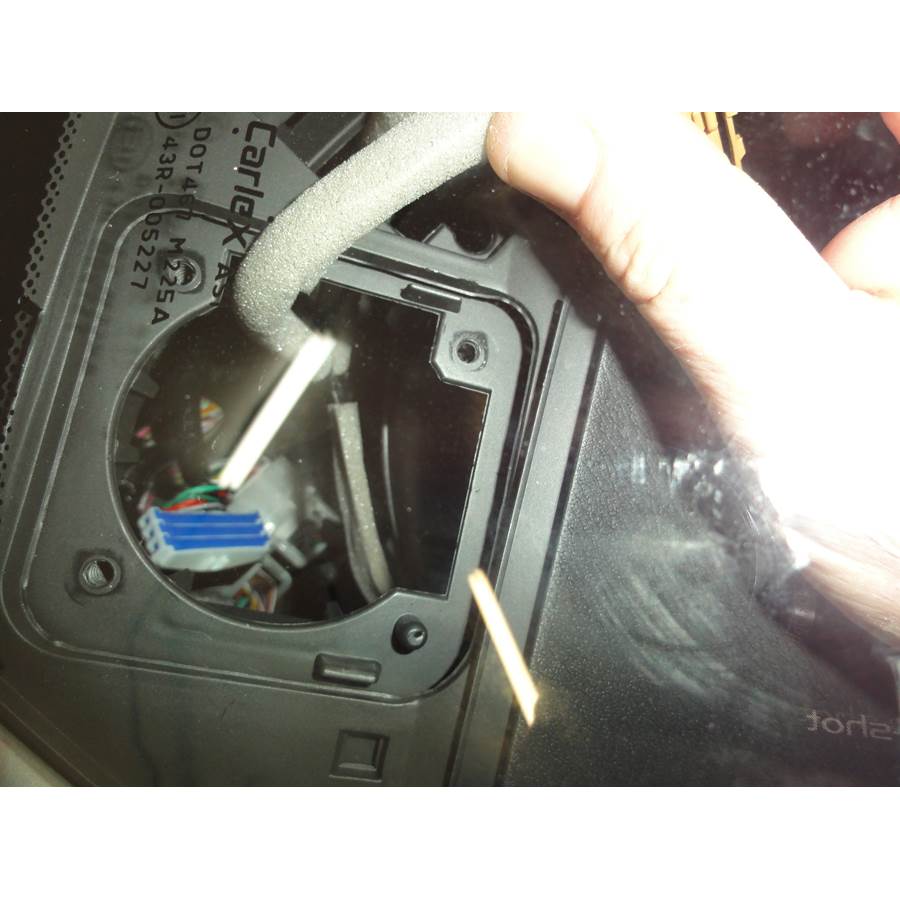2016 Nissan Pathfinder Dash speaker removed