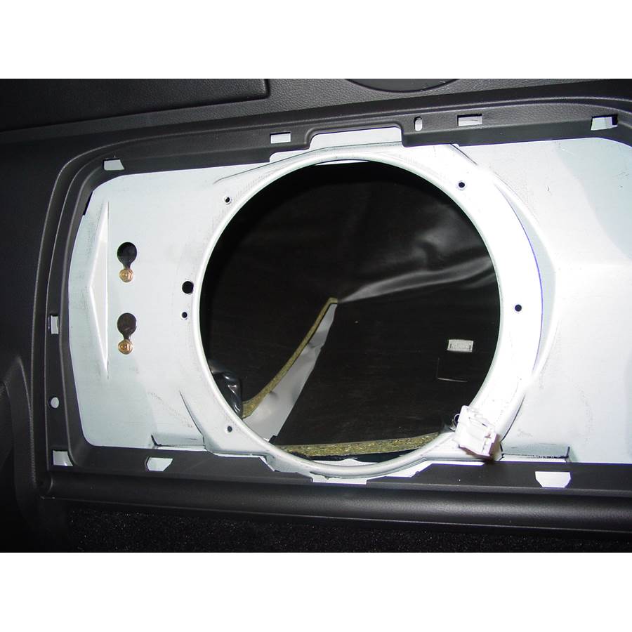 2003 Nissan 350Z Factory subwoofer removed