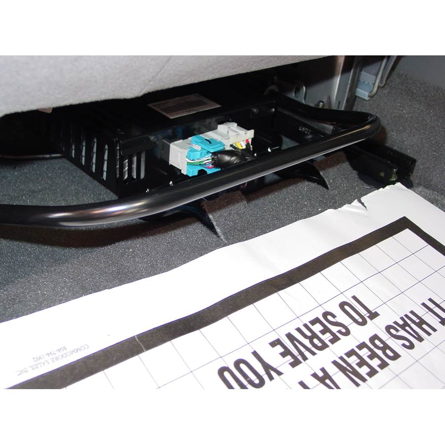 2011 Nissan Sentra Factory amplifier