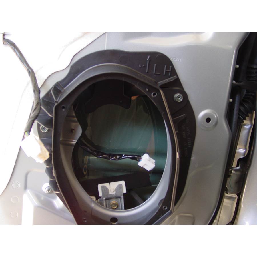2011 Nissan Sentra Front speaker removed