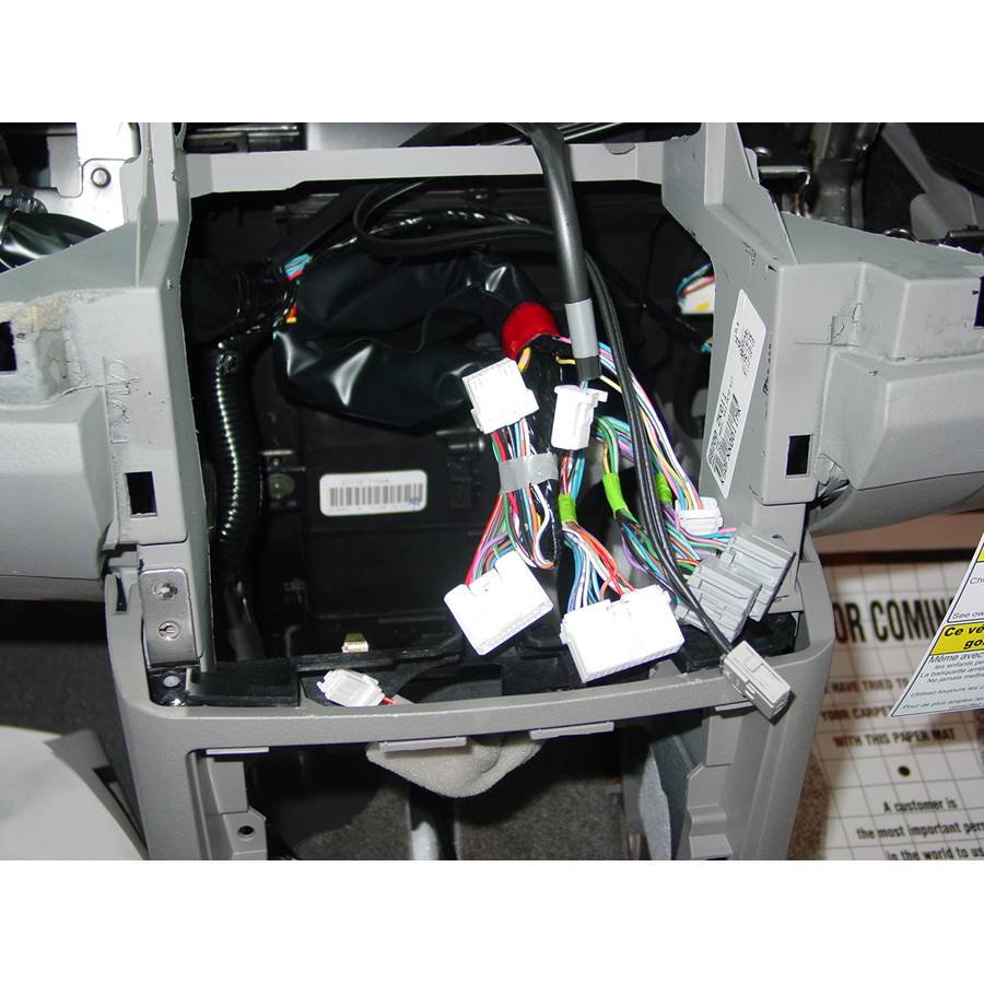 2008 Nissan Maxima Factory radio removed