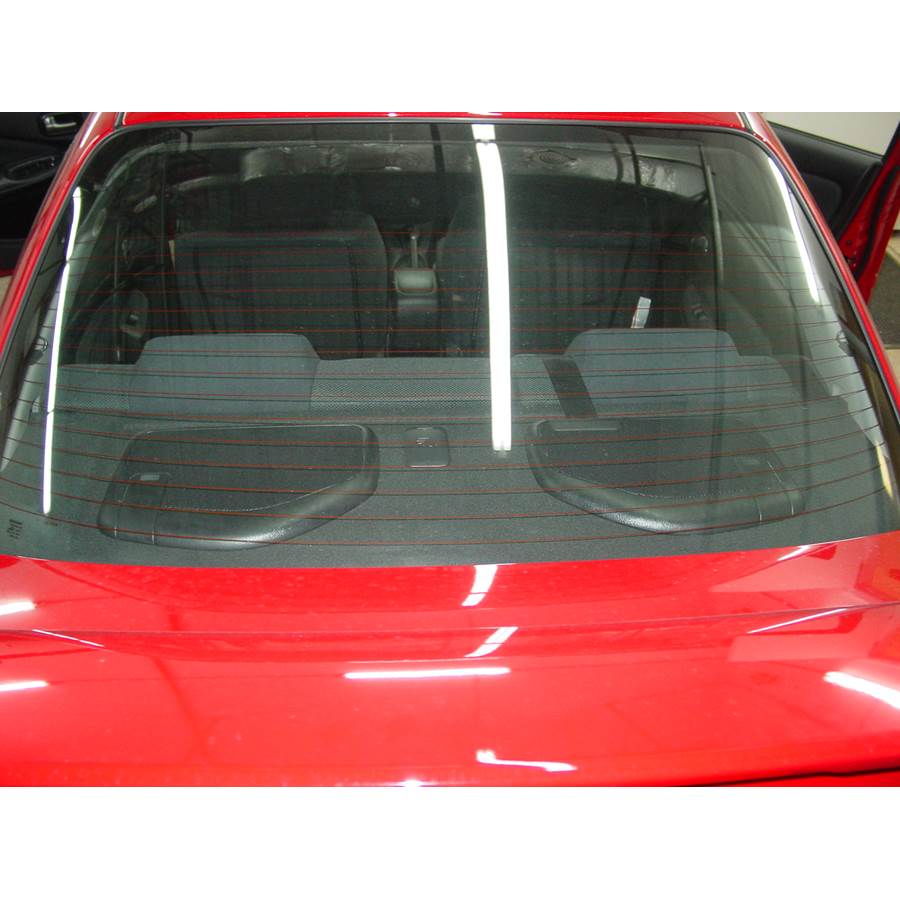 2000 Nissan Sentra Rear deck speaker location