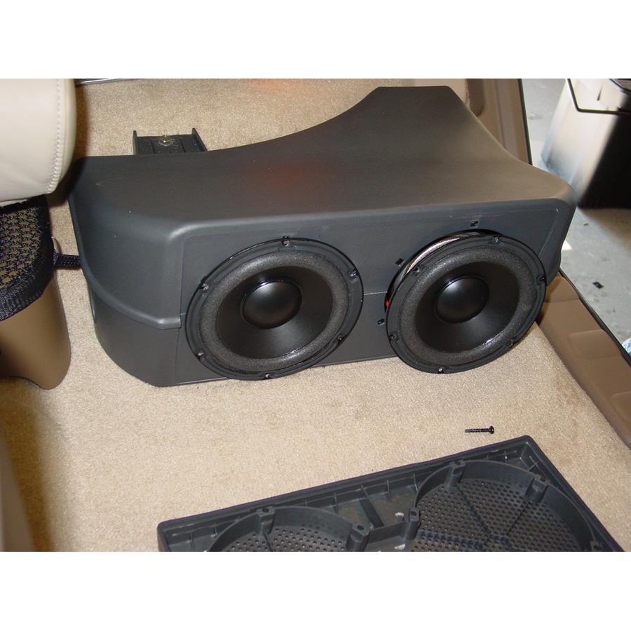2005 Nissan Frontier Factory subwoofer