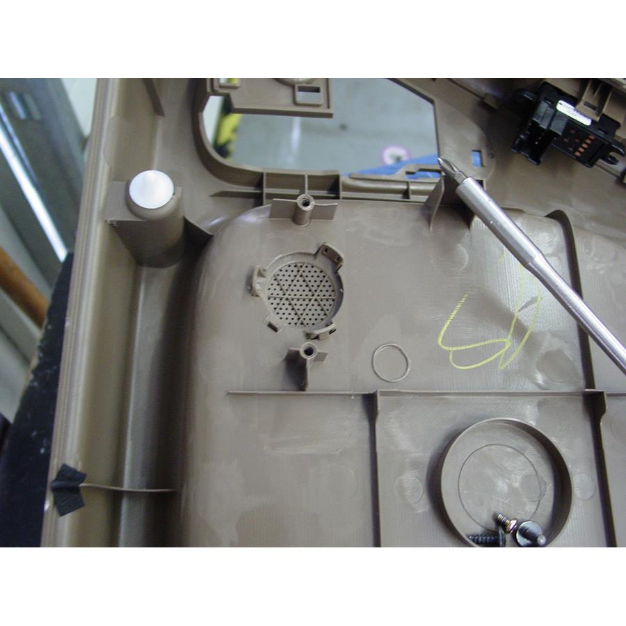 2008 Nissan Frontier Rear tweeter removed