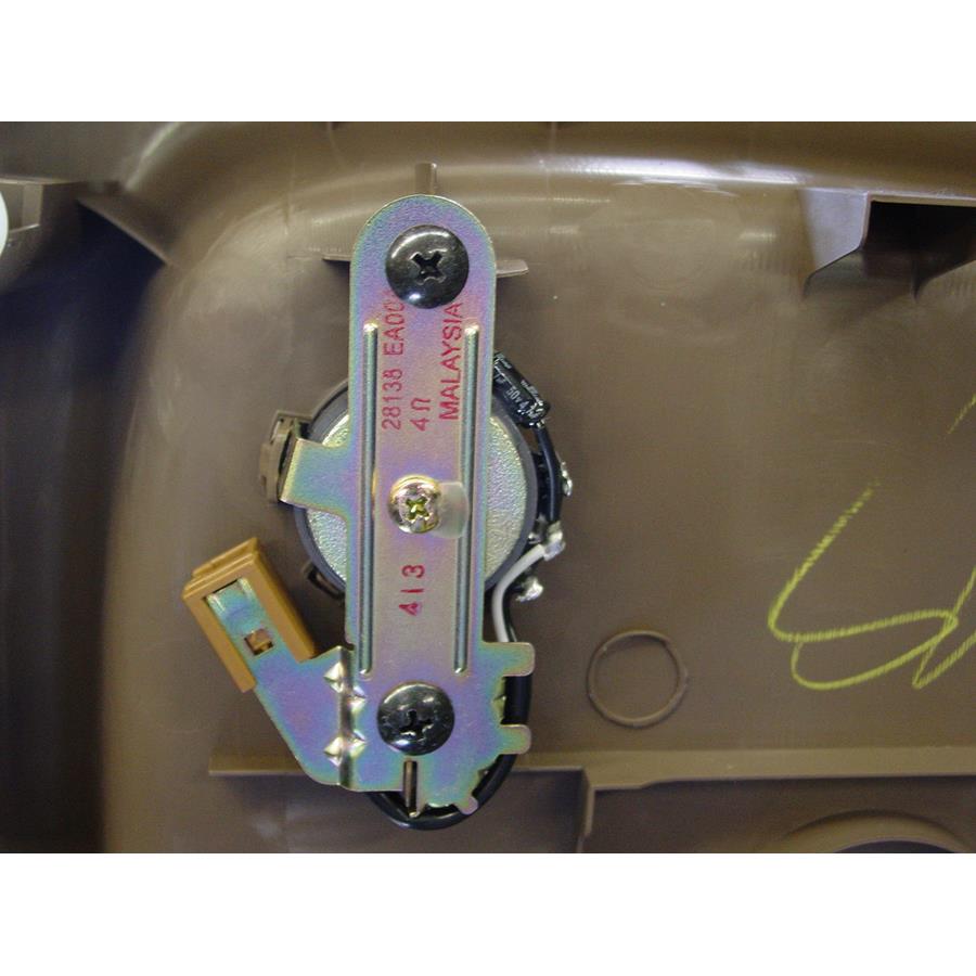 2008 Nissan Frontier Rear factory tweeter