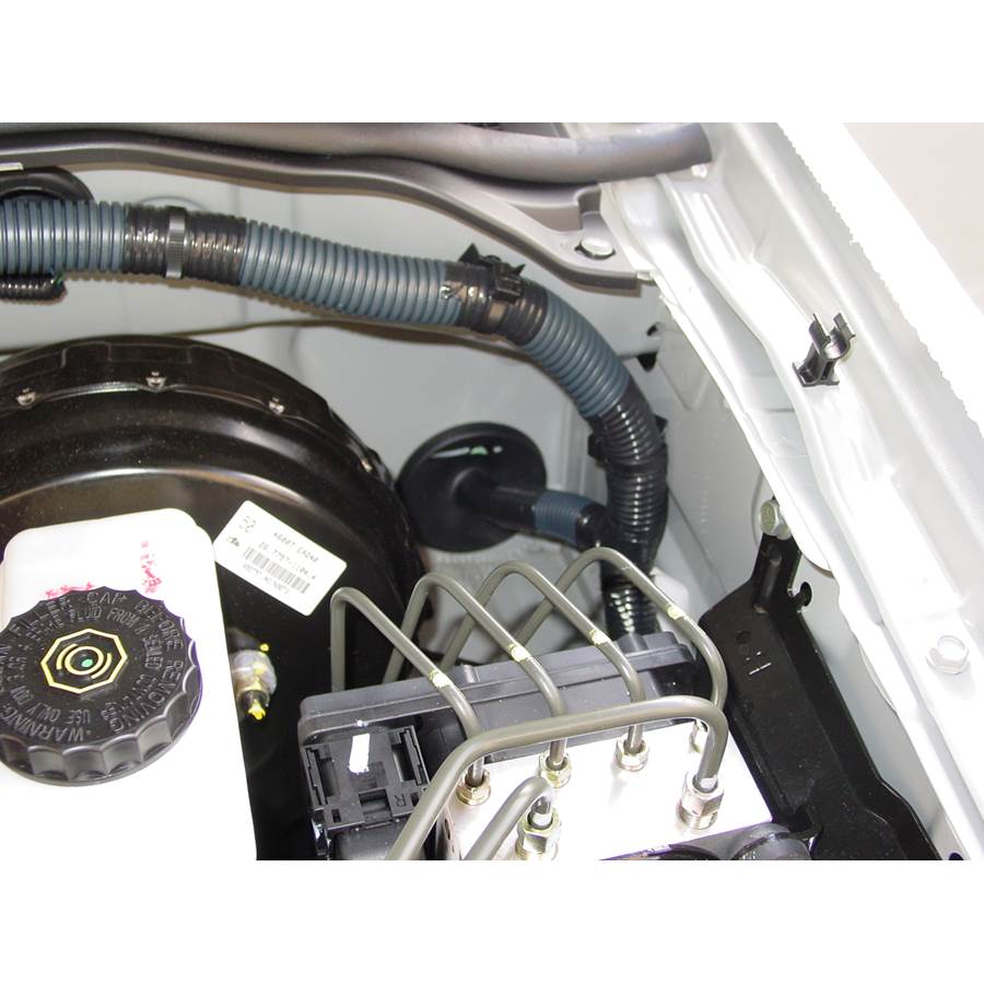 2007 Nissan Frontier Firewall access