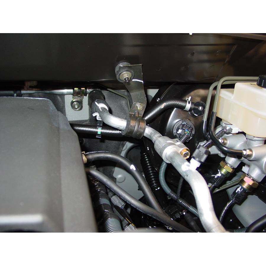 2005 Nissan Armada Firewall access
