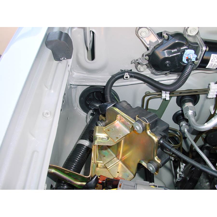 2003 Nissan Xterra Firewall access