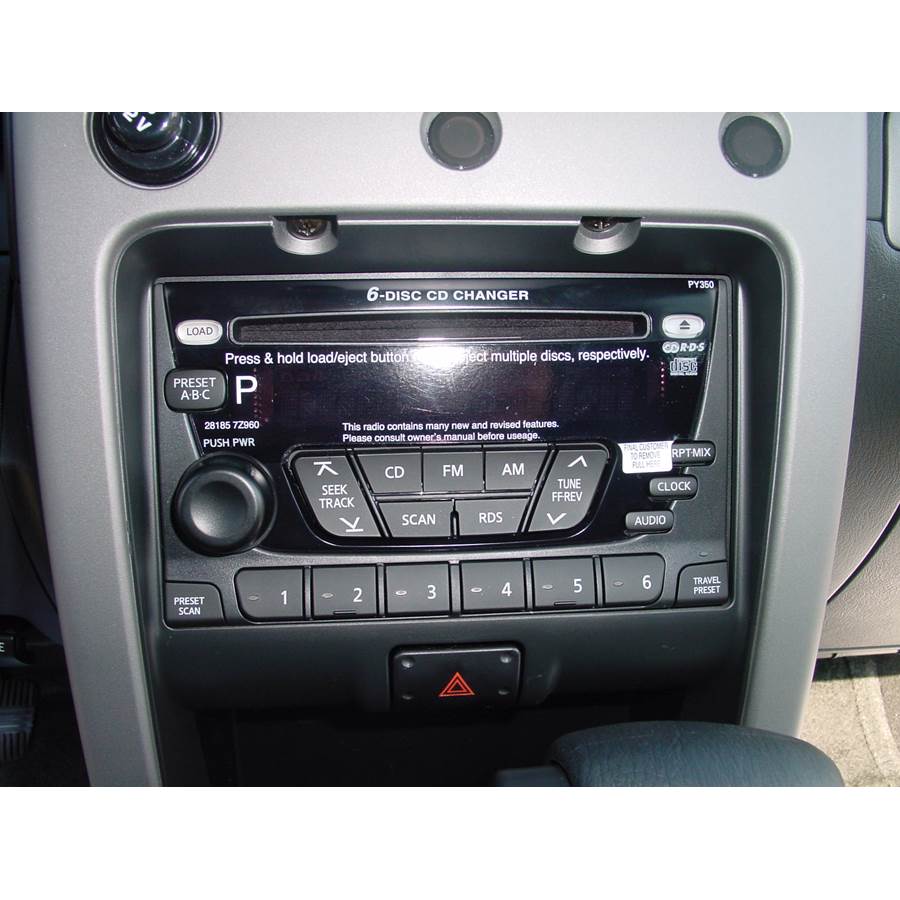 2002 Nissan Xterra Factory Radio