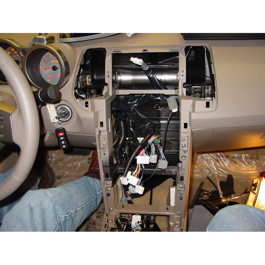 2005 Nissan Maxima Factory radio removed