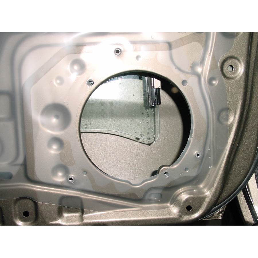 2002 Nissan Frontier Front speaker removed